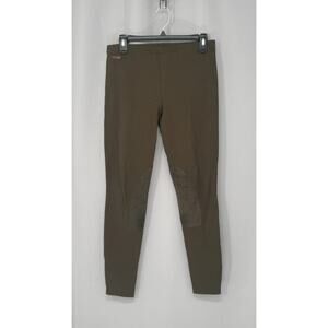 Polo Ralph Lauren Equestrian Pants Medium Brown Breeches Leggings Made In Peru